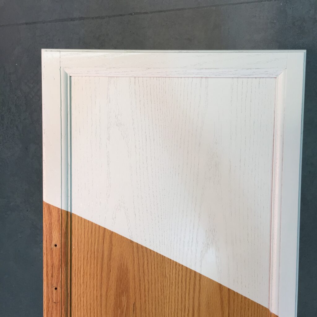 Notes on Painting Oak Refinishing, Spray Painting