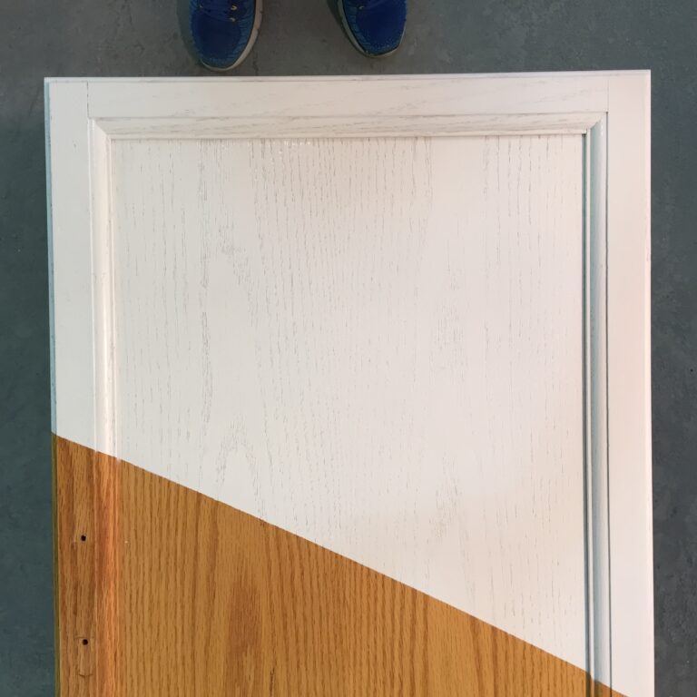 Notes on Painting Oak Refinishing, Spray Painting