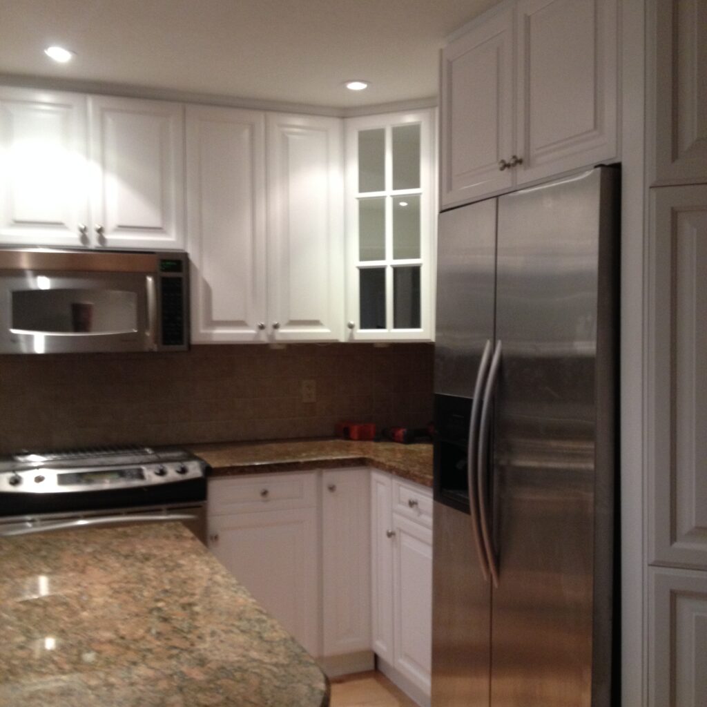 Gallery - Some of our latest Kitchen Cabinet Painting Projects: | Professional Kitchen Cabinet ...