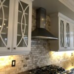 Spray Painted Kitchen Cabinets